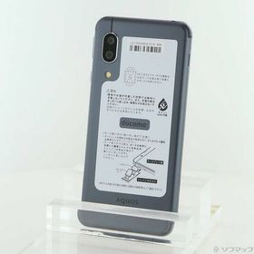 【中古】SHARP(シャープ) AQUOS sense3 64GB ブラック SH-02M docomoロック解除SIMフリー 【269-ud】