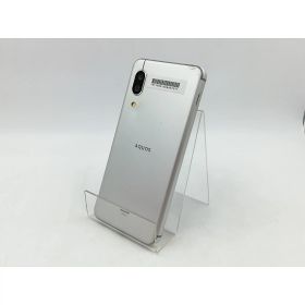【中古】SHARP au 【SIMロック解除済み】 AQUOS sense3 シルバーホワイト 4GB 64GB SHV45【千葉】保証期間1週間【ランクB】