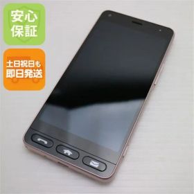 美品 Y!mobile 705KC かんたん スマホ ピンク スマホ 本体 白ロム 土日祝発送OK 06000