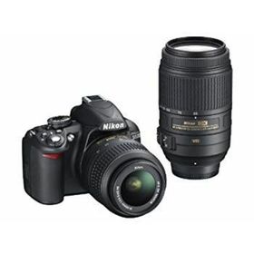 Nikon デジタル一眼レフカメラ D3100 ダブルズームキット D3100WZ wgteh8f(デジタル一眼)