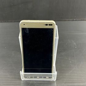 au BASIO スマートフォン KYV43 ゴールド系 中古 現状
