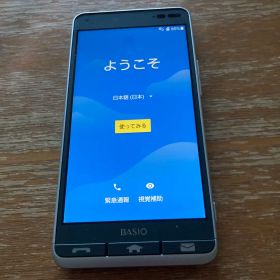 BASIO KYV43 本体のみ au Android 動作OK カバー付き