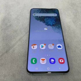 サムスン SAMSUNG 【Simロック：なし】au Galaxy S20 5G 128GB クラウド ブルー SCG01 【中古】