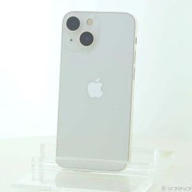 ソフマップ 〔中古品〕 iPhone13 mini 128GB スターライト MLJE3J／A SIMフリー【262】