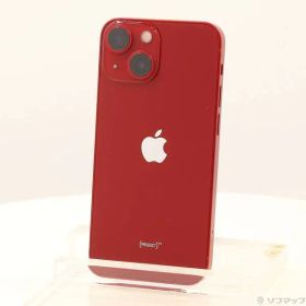 ソフマップ 〔中古品〕 iPhone13 mini 128GB プロダクトレッド MLJG3J／A SIMフリー【348】