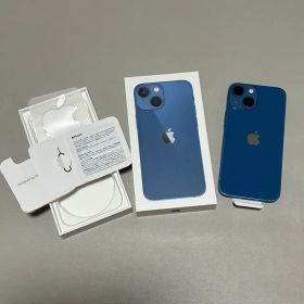 iPhone13mini ブルー 128GB 保護ガラス付き