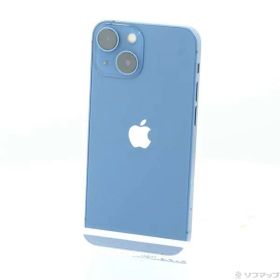 ソフマップ 〔中古品〕 iPhone13 mini 128GB ブルー MLJH3J／A SIMフリー【352】