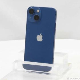 ソフマップ 〔中古品〕 iPhone13 mini 128GB ブルー MLJH3J／A SIMフリー【368】