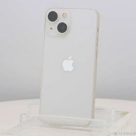 ソフマップ 〔中古品〕 iPhone13 mini 256GB スターライト MLJK3J／A SIMフリー【262】
