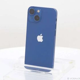 ソフマップ 〔中古品〕 iPhone13 mini 256GB ブルー MLJN3J／A SIMフリー【348】