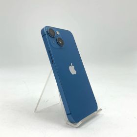 【最速発送】 iPhone 13 mini 256GB Blue SIMフリー 白ロム【難有】 74%