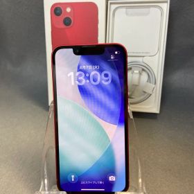美品 国内版 SIMフリー iPhone13mini 128GB レッド色