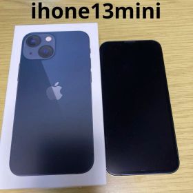 iPhone13mini アイホン本体 箱あり ミッドナイト128ギガ 残積無