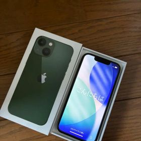 【値下げ美品】iPhone13mini 512GB 限定グリーン おまけ付