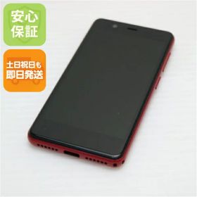 【中古】 新品同様 Rakuten Mini クリムゾンレッド 安心保証 即日発送 スマホ 白ロム 楽天 土日祝発送OK