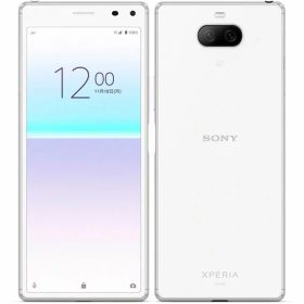 【中古】【安心保証】 Xperia 8 SOV42[64GB] au ホワイト