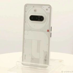 【中古】Nothing（ナッシング） Phone (3a) 128GB ホワイト A10400155 SIMフリー 【262-ud】