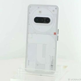 【中古】Nothing Phone (3a) 128GB ホワイト A10400155 SIMフリー 【276-ud】
