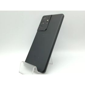 【中古】SAMSUNG docomo 【SIMロック解除済み】 Galaxy S21 Ultra 5G ファントムブラック 12GB 256GB SC-52B【秋葉本店】保証期間1ヶ月【ランクB】