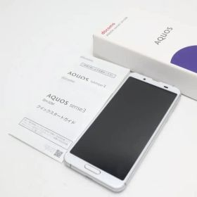新品 シャープ AQUOS sense3 SH-02M docomo SIMフリー シルバーホワイト