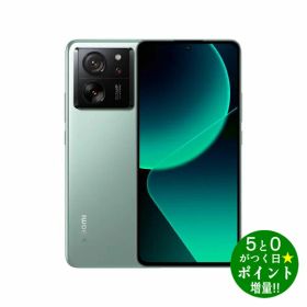 ◆最大3000円CP＋P3倍！！4/20◆シャオミ スマートフォン SIMフリー 12GB/256GB 6.7型 13T Pro メドウグリーン Xiaomi【転送不可】