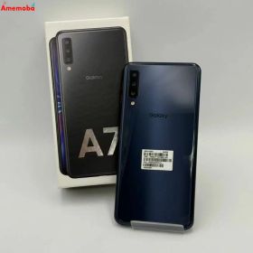 【中古】Galaxy A7 64GB ブラック SM-A750C 楽天モバイル版SIMフリー