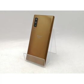 【中古】Fujitsu docomo 【SIMロック解除済み】 arrows NX9 ゴールド 8GB 128GB F-52A【千葉】保証期間1ヶ月【ランクB】