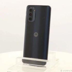 【中古】Motorola(モトローラ) moto g52j 5G 128GB インクブラック PATM0000JP SIMフリー 【368-ud】
