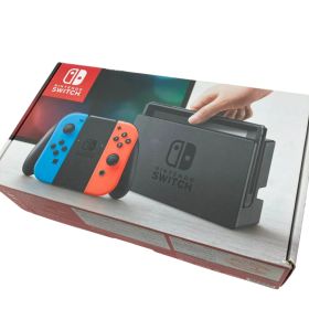 186000 現状品 Nintendo 任天堂 ニンテンドウ Nintendo Switch HAC-001 ネオンレッド、ブルー