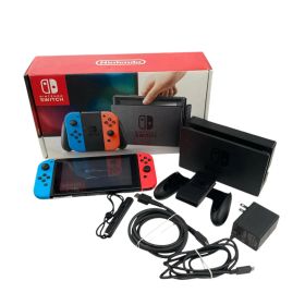 186000 動作確認済み Nintendo 任天堂 ニンテンドウ 現状品 Switch HAC-001 ネオンブルー/ネオンレッド