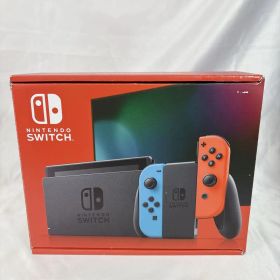 Nintendo Switch 本体ネオングリーン／ネオンレッド バッテリー強化