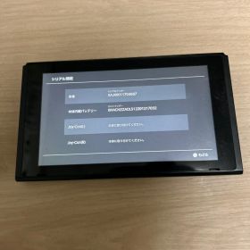 Nintendo Switch ブラック 本体 カセット読み込み不可【ジャンク】