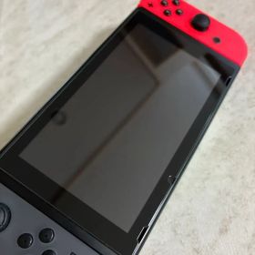 Nintendo Switch 本体 グレー×レッド 動作確認済み 箱あり