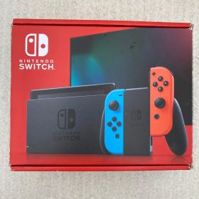 ◆Nintendo Switch Joy－Con（L） ネオンブルー／（R） ネオンレッド （HAD－S－KABAH） 0013646840 動作品