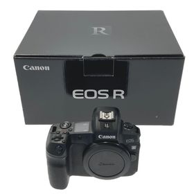 キヤノン(Canon)の☆☆CANON キャノン ミラーレス一眼カメラ ボディ EOS R 外箱付き 101022002957(ミラーレス一眼)