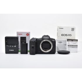 キヤノン(Canon)のシャッター回数115000回数以下！■美品■ CANON EOS R5 ボディ(ミラーレス一眼)