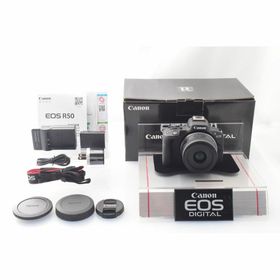 ■ほぼ新品■ CANON EOS R50 標準ズームレンズキット(ミラーレス一眼)