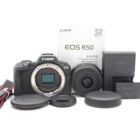 キヤノン(Canon)のショット数2000枚以下！ CANON EOS R50 ズームレンズキット (ミラーレス一眼)