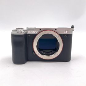 【全額返金保証】【最速発送】Sony デジタル一眼 α7C ボディ シルバー 美品 動作確認済