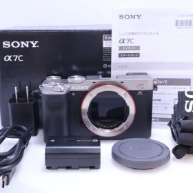 【9,470回 極美品】SONY α7C ボディ シルバー ILCE-7C S フルサイズ ミラーレス一眼カメラ