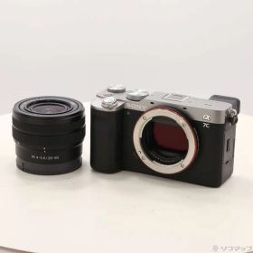 ソフマップ 〔中古品〕 α7C ズームレンズキット シルバー ILCE-7CL S【368】