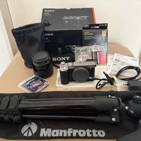 SONY α7C ミラーレス一眼セット三脚付き