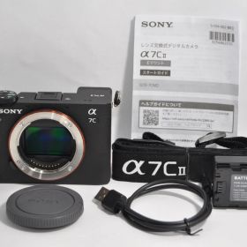 シャッター数4200回！Sony ソニー α7CII ボディ ブラック ILCE-7CM2 B