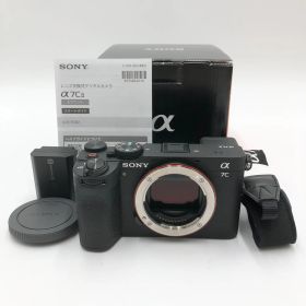 SONY(ソニー) フルサイズ ミラーレス一眼カメラ α7CII ボディ(レンズなし) ブラック ILCE-7CM2 B
