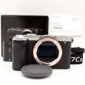 わずかシャッター数2819枚【新品級】SONY α7C II ボディ シルバー [ILCE-7CM2 S]#9525