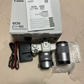 Canon EOS Kiss M2 ホワイト 付属レンズ2本