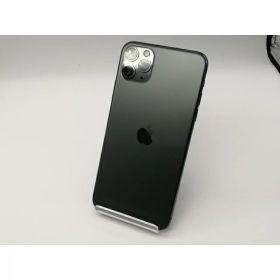 【中古】Apple au 【SIMロック解除済み】 iPhone 11 Pro Max 64GB ミッドナイトグリーン MWHH2J/A【アリオ倉敷】保証期間1ヶ月【ランクB】