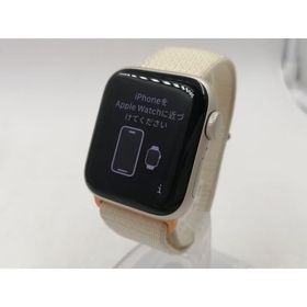 【中古】Apple Apple Watch SE2 40mm GPS スターライトアルミニウムケース/スターライトスポーツループ MR9W3J/A【千葉】保証期間１ヶ月【ランクA】