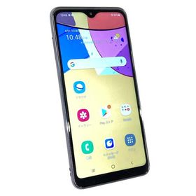 中古 samsung Galaxy A21 64GB ブラック SCV49 au