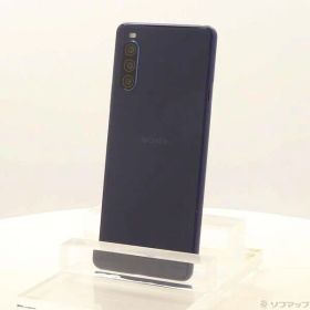 【中古】SONY(ソニー) Xperia 10 II 64GB ブルー SOSAP4 Y!mobile 【352-ud】